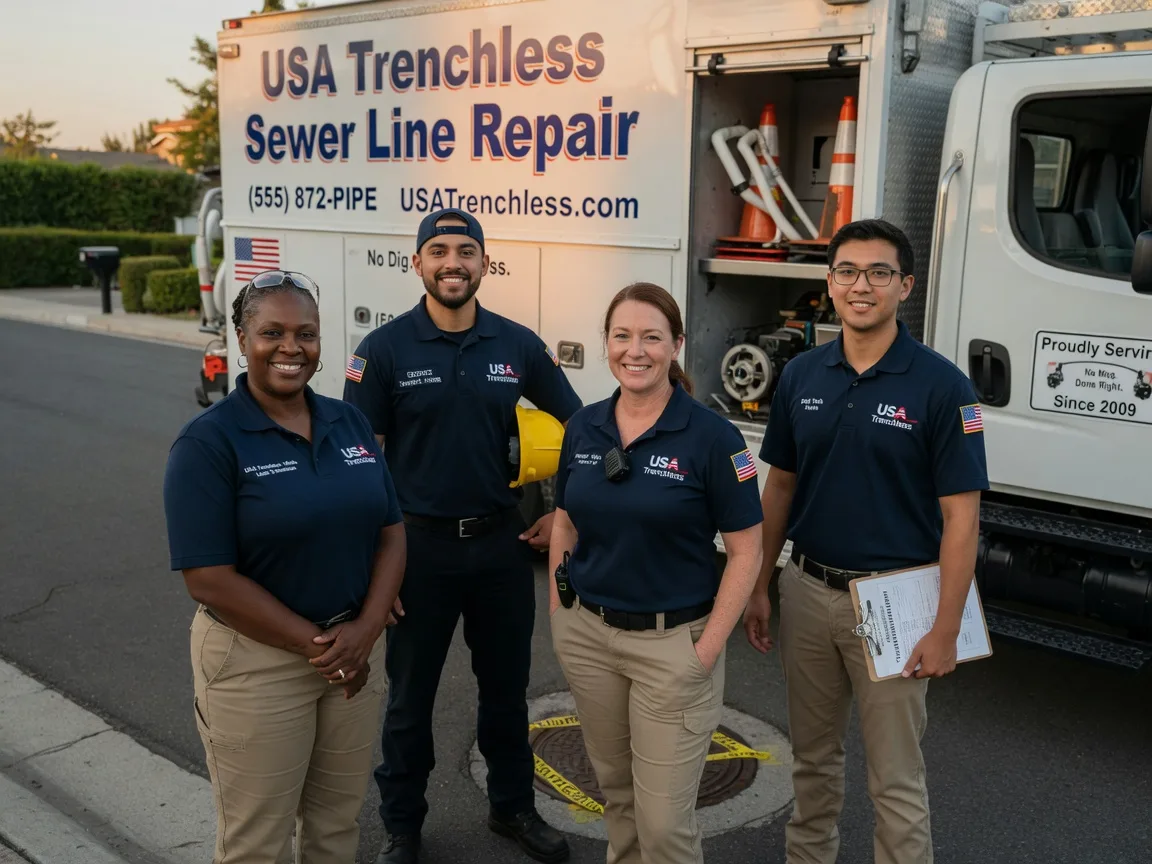 Sewer Line Repair company in Bluffton, AR